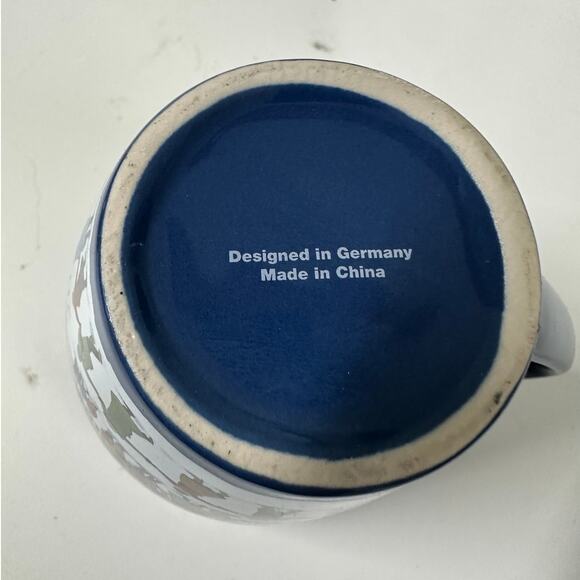 2022 Christkindlmarket Mug Christmas German Market - CHICAGO Snowy Blue - Picture 6 of 8